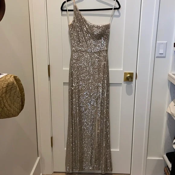 Xscape | Dresses | Xscape Sequin Off The Shoulder Sequin Gown | Poshmark
